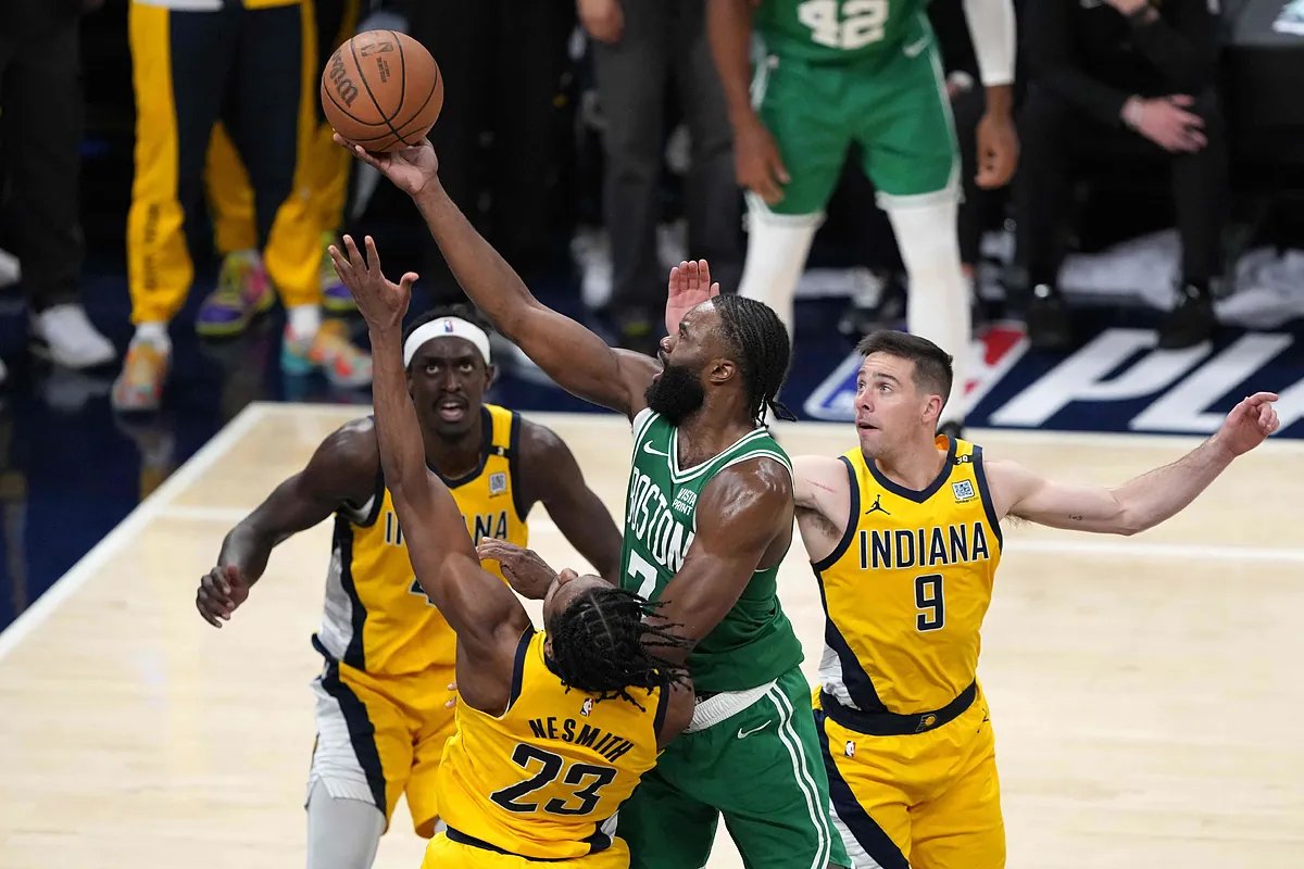 NBA: Jaylen Brown y Tatum devoran a los Pacers y Boston se mete en la final de la NBA tras barrer a Indiana | NBA 2023