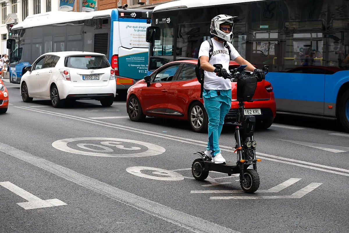Mlaga pone radares de velocidad para los patinetes