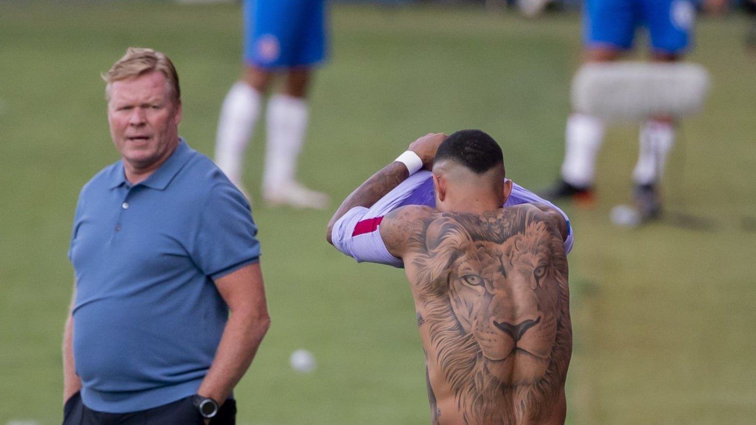 Koeman confirma la marcha de Memphis del Atlético