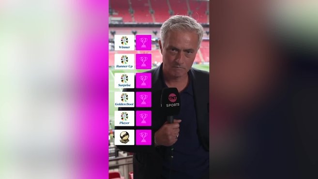 Eurocopa 2024: Mourinho barre para casa en su 'porra' de la Euro: final Portugal-Inglaterra... ¡y Bellingham de MVP!