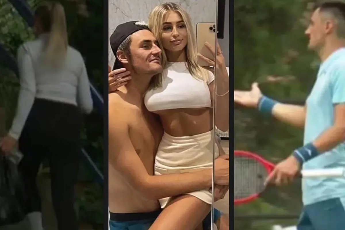 Bernard Tomic - Keely Hannah: Una estrella en horas bajas del tenis se retira de un partido tras una discusin con su famosa novia
