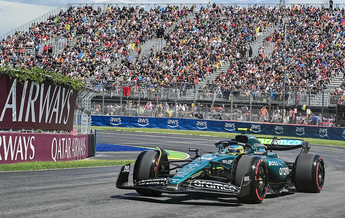 F1: Fernando Alonso aprovecha el momento y marca el mejor crono en Montreal