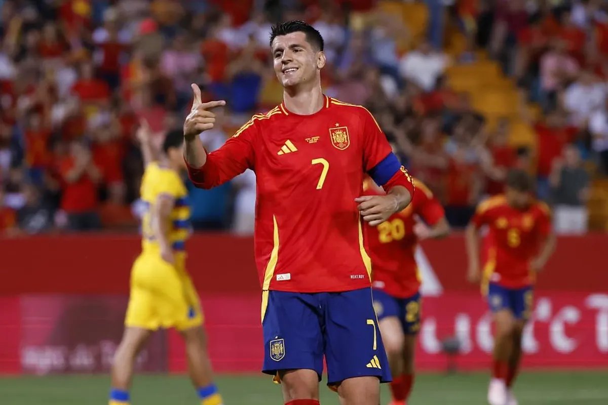 Seleccin espaola: Morata: "Mis hijos, que tienen cinco aos, no entienden por qu hay gente que le tiene tanta rabia a su padre"