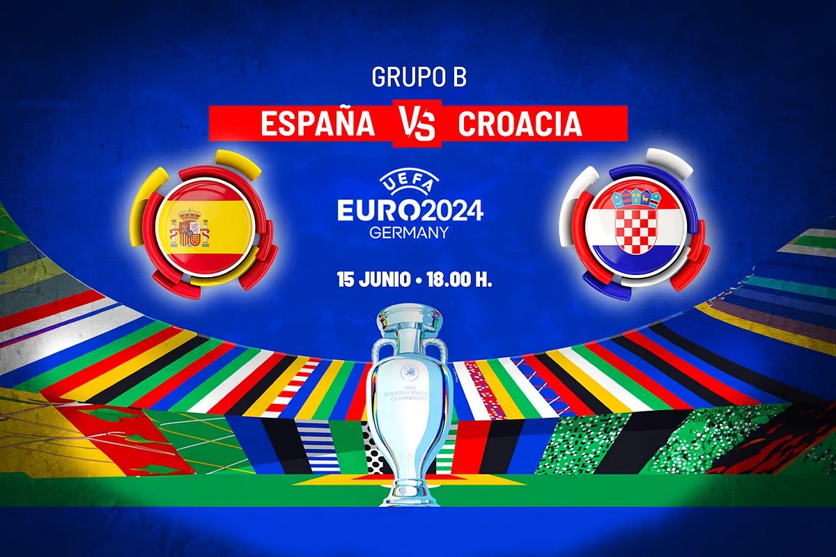 Alineacin de Espaa contra Croacia hoy, debut de la seleccin en la Eurocopa