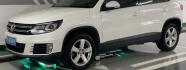 En China utilizan robots para estacionar vehículos