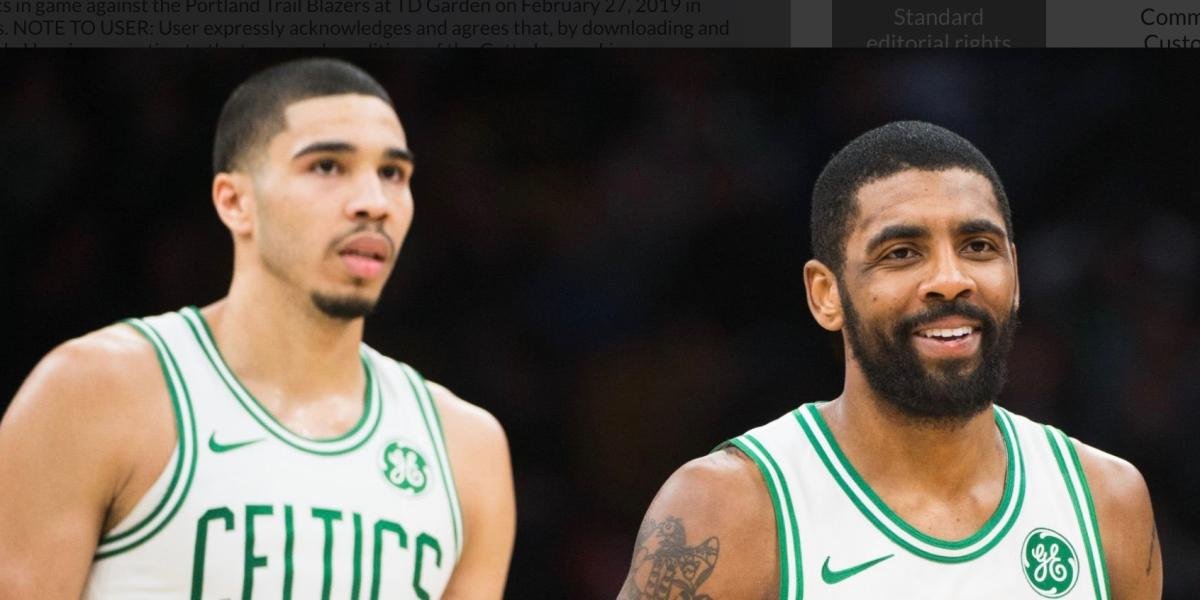 Tatum intenta rebajar la tensión con Irving