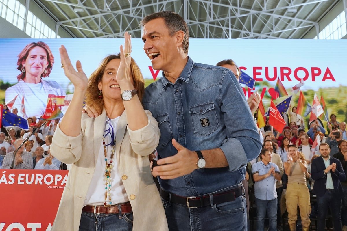 Sánchez reconvierte el lema de la ultraderecha y anima a los “zurdos” a votar al PSOE | Elecciones europeas 2024 | Noticias
