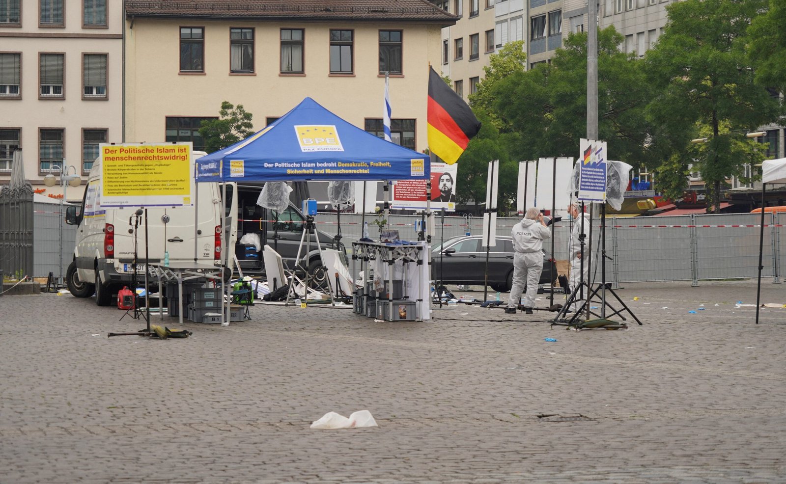Herido un político del partido ultra alemán AfD en un nuevo ataque en Mannheim | Elecciones europeas 2024 | Noticias