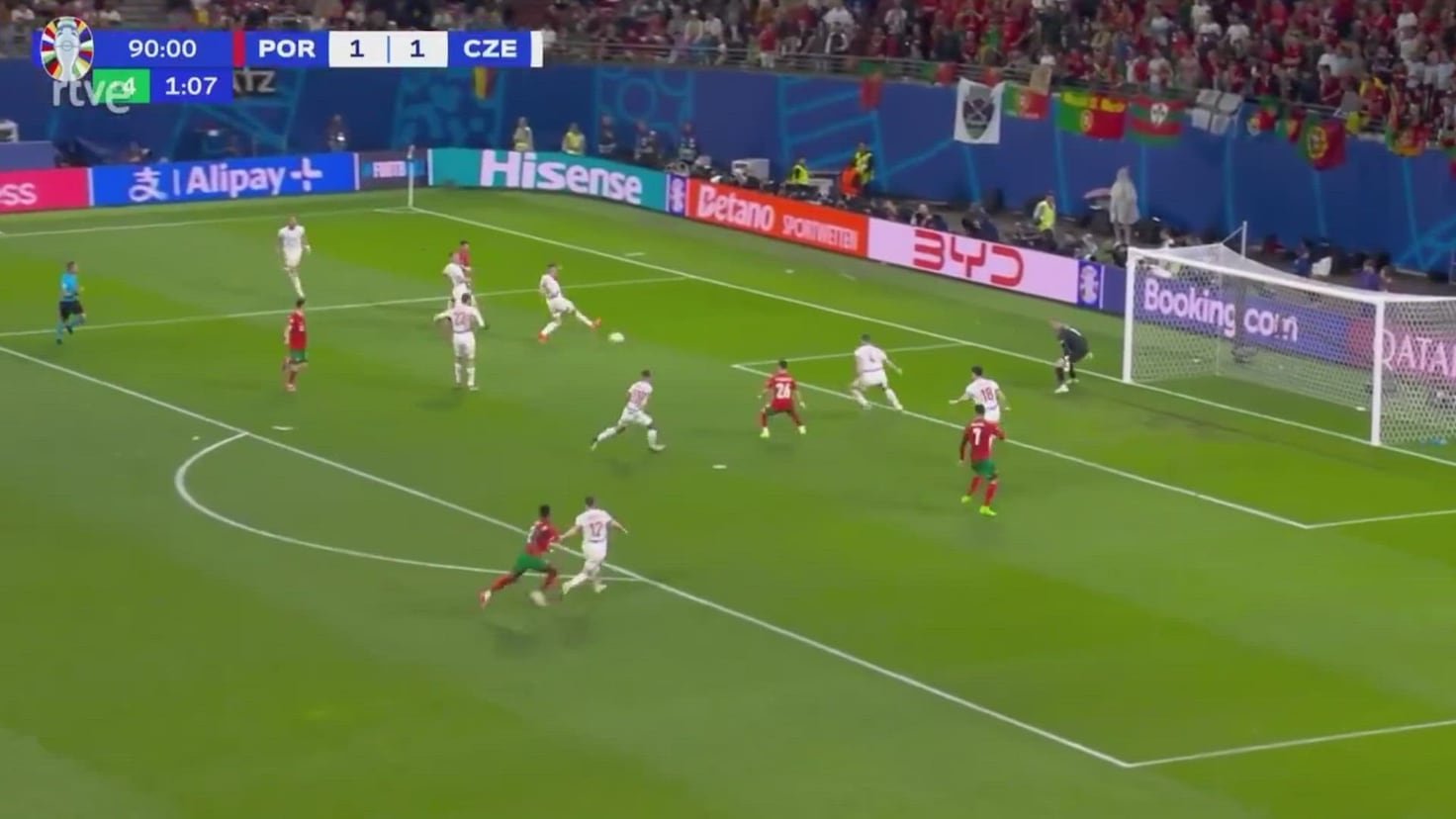 El gol y lo de Cristiano al final hay que verlo porque es casi inédito en su carrera: le honra y mucho