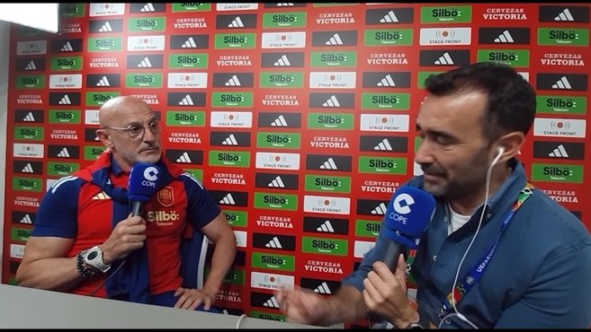 De la Fuente: "Hubiera hecho los mismos cambios, en el mismo minuto"