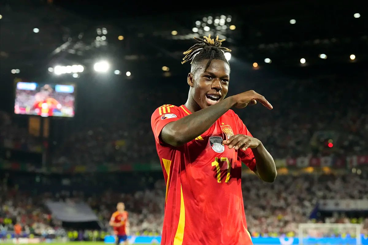 Eurocopa 2024: 44 aos para ver al jugador 'total': Nico Williams marca, asiste y no falla un pase, "pero no soy el mejor del torneo"