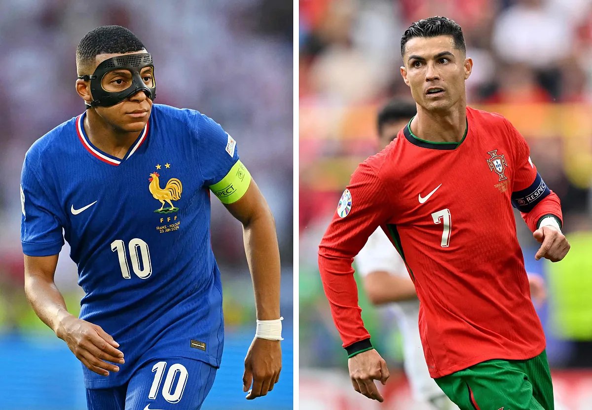 Eurocopa 2024: Cristiano, Mbapp y la persecucin al dolo del pster: una tarde de 2012, el "no" de 2017, el '9' del Real Madrid...