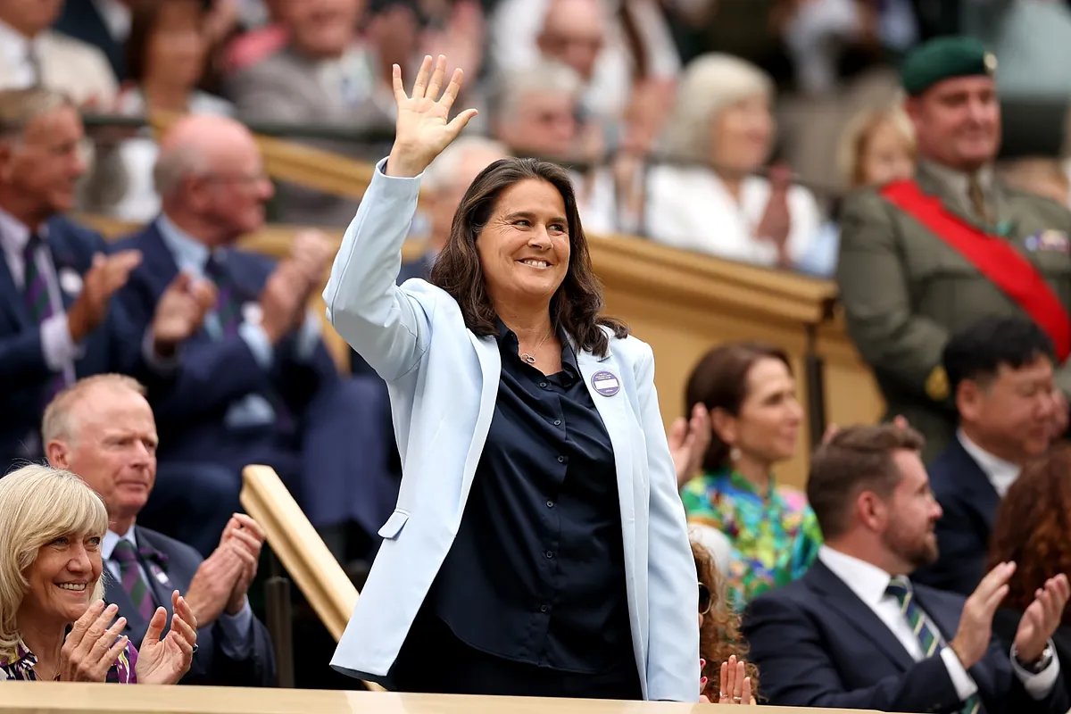 Wimbledon 2024: Conchita Martnez estar en los Juegos de Pars en el banquillo de Andreeva: "Para ella era importante"