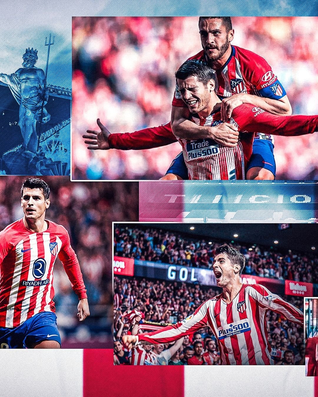 Atltico de Madrid: La despedida de Morata con mensaje