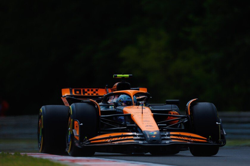 Lando Norris plasma el dominio de McLaren en Hungría y las mejoras del Aston Martin ya ayudan a Fernando Alonso
