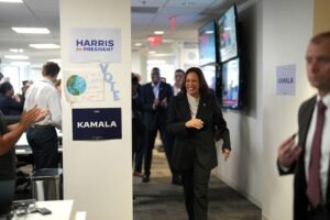 Kamala Harris, en su primer mitin tras la renuncia de Biden: “Cuando permanecemos unidos, ganamos” | Elecciones USA