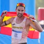 Álvaro Martín, bronce en los 20 kms marcha de Paris 2024