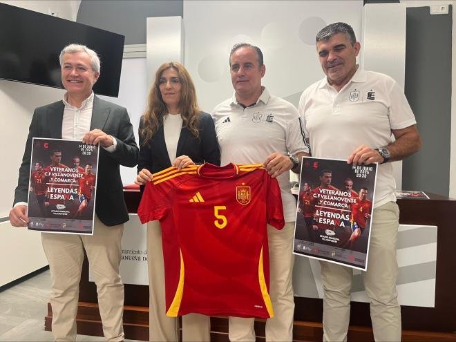 Leyendas Españas jugará en Villanueva de la Serena el 14 de junio