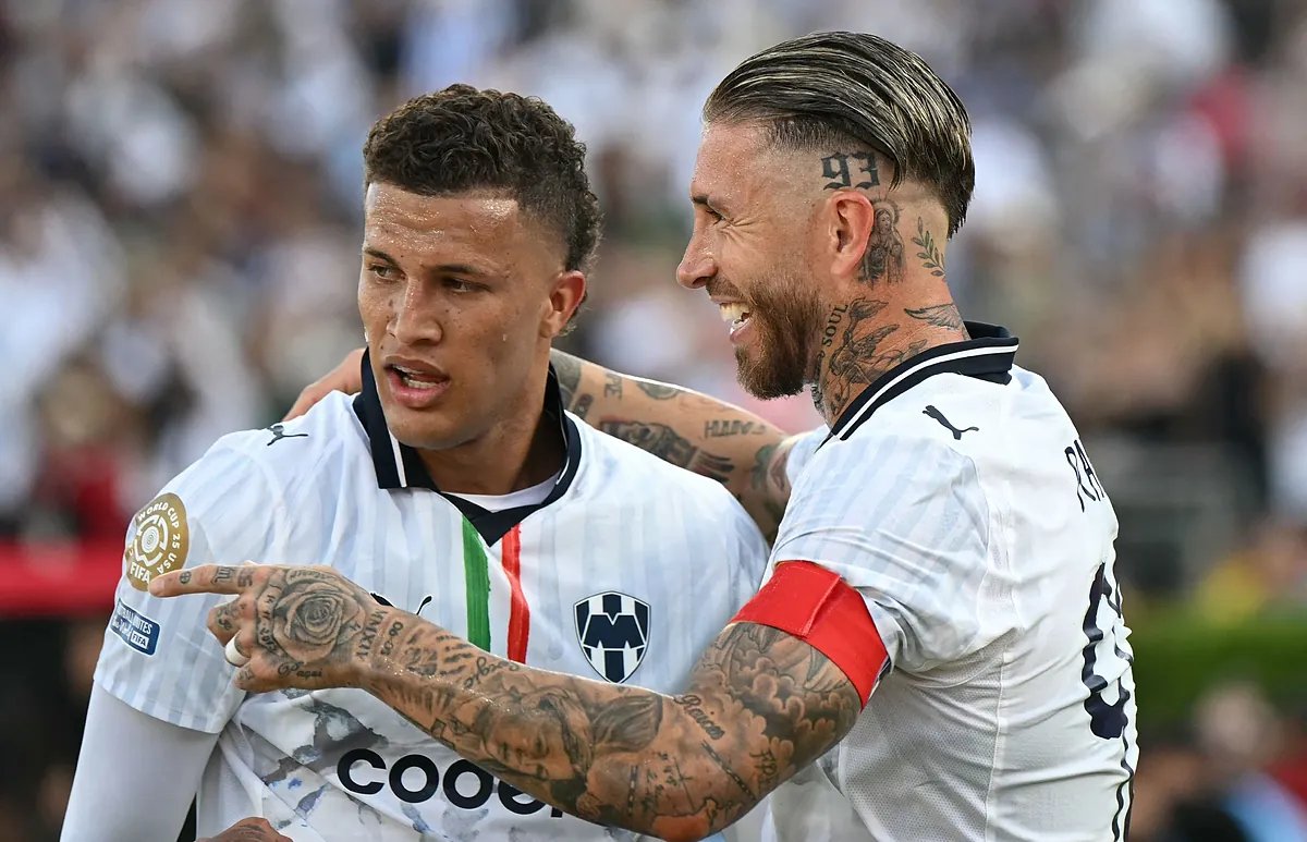 El Monterrey de Sergio Ramos golea al Urawa, deja fuera a River y podría amenazar al Madrid en el cuadro más duro del Mundial