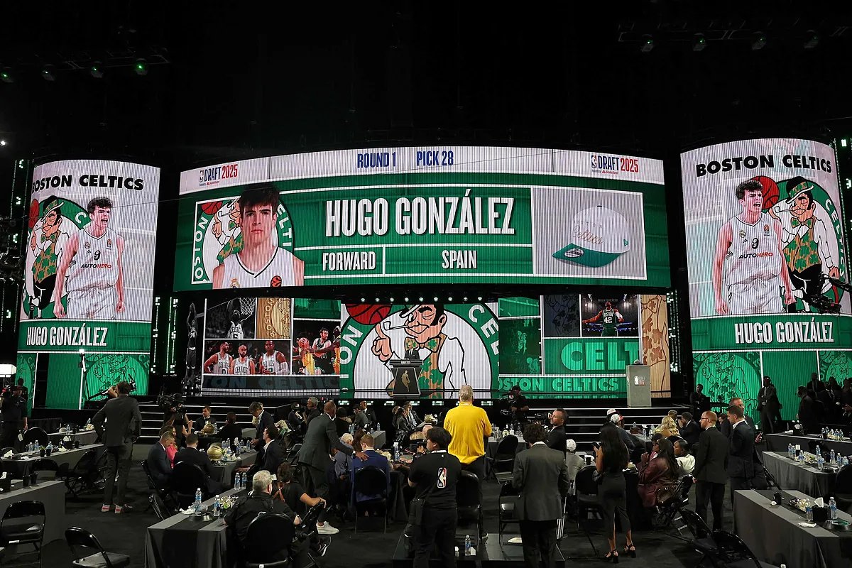 El español Hugo González, elegido en la primera ronda del draft de la NBA