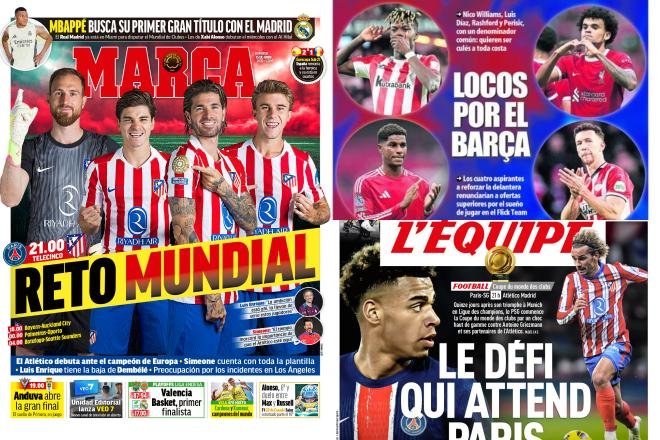 Como locos por jugar en el Barça