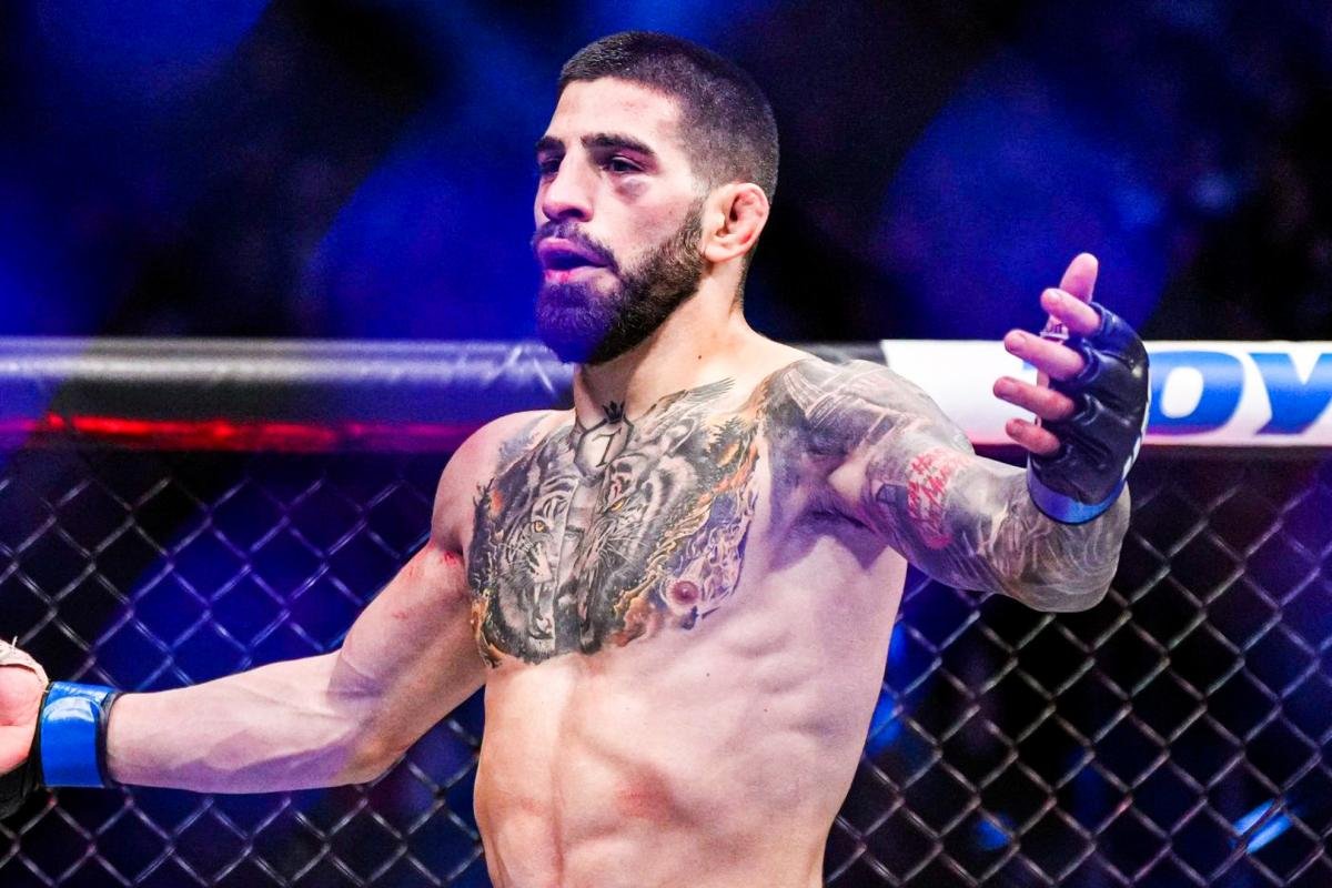 Así fue la otra pelea de Ilia Topuria en el peso ligero de la UFC: Jai Herbert, 2022