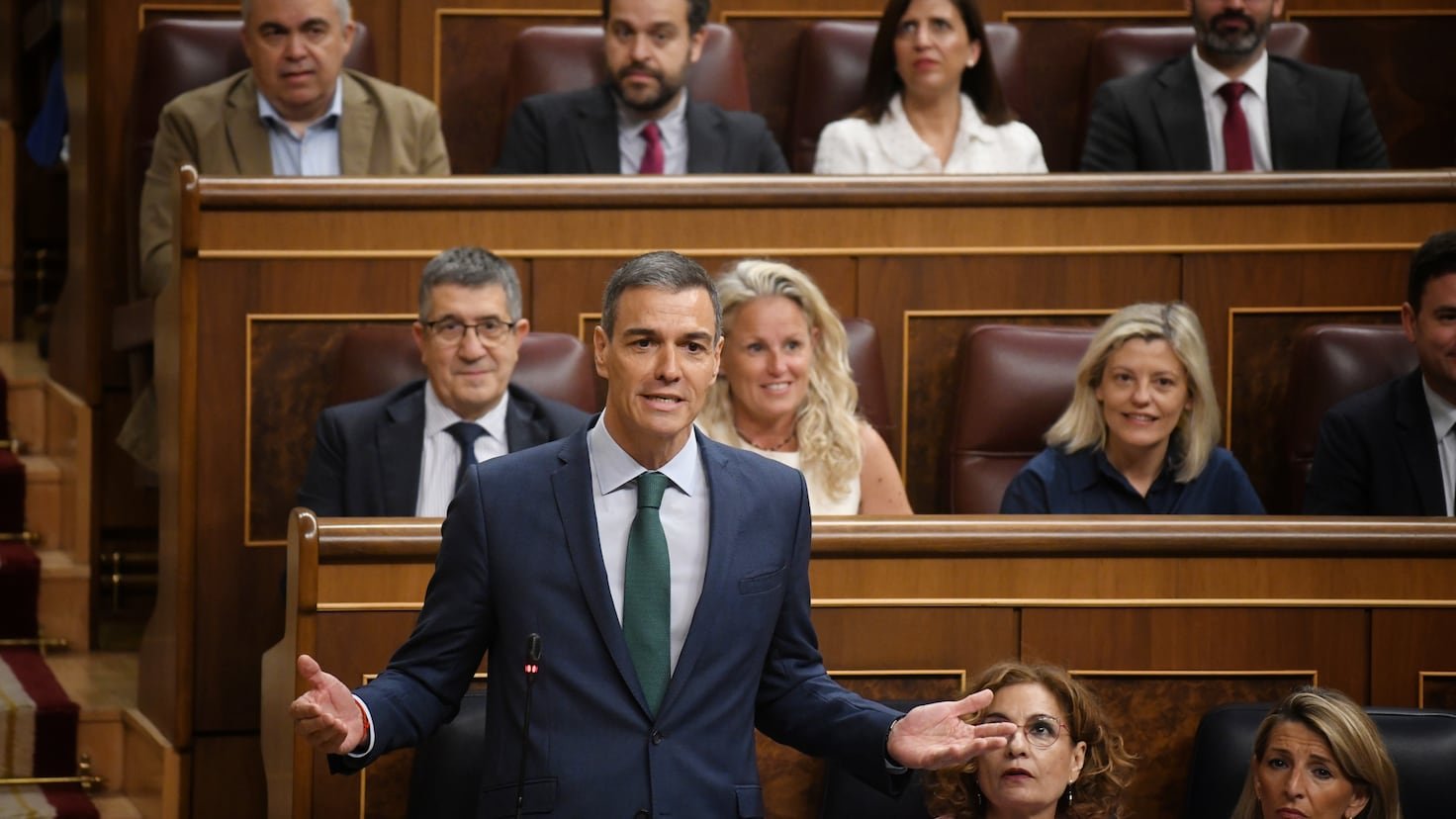 Pedro Sánchez hoy en la sesión de control al Gobierno en el Congreso, en directo: última hora del PSOE y todas las noticias