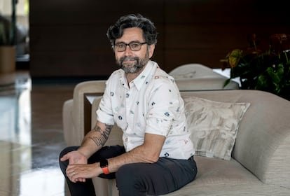 El ganador del Nobel de Medicina, el biólogo Ardem Patapoutian, en el hotel las Arenas de Valencia.