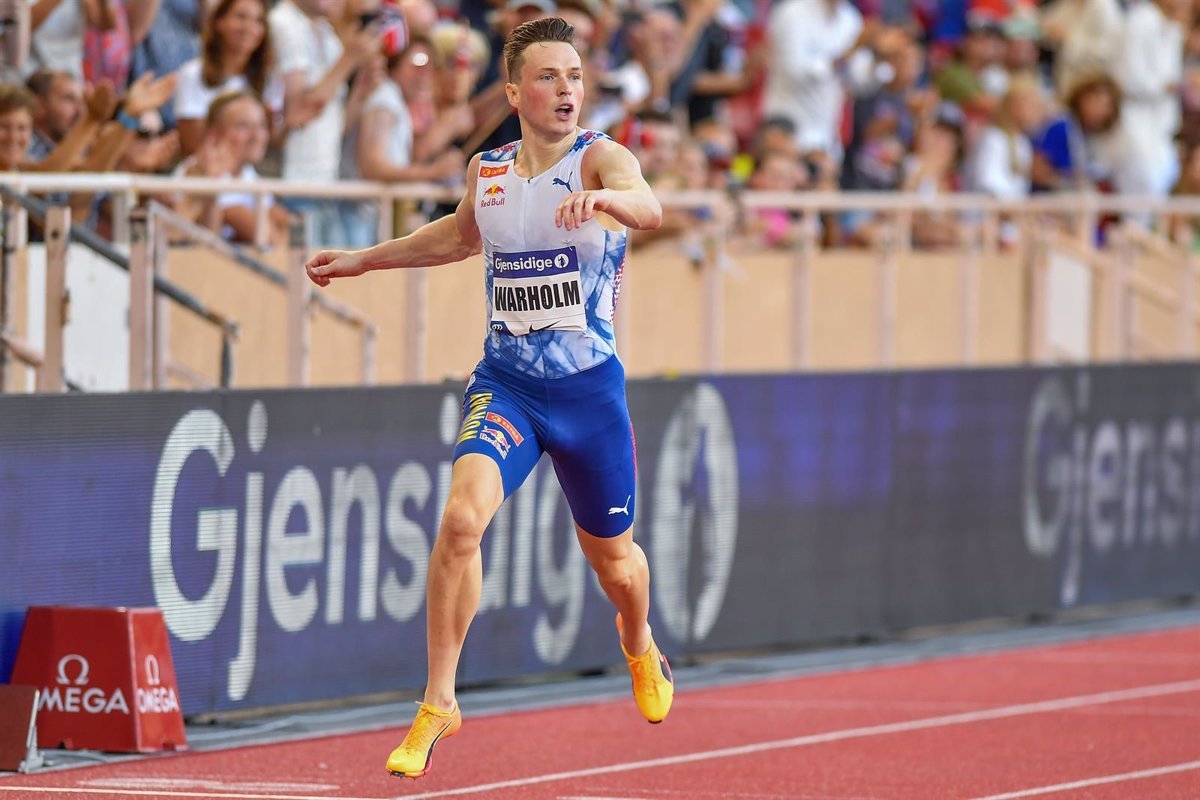 Karsten Warholm bate el récord del mundo de 300 metros vallas en la Diamond League