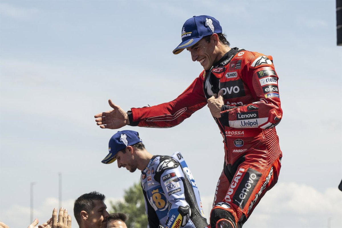 Marc Márquez logra la '93' en Mugello y es más líder de MotoGP