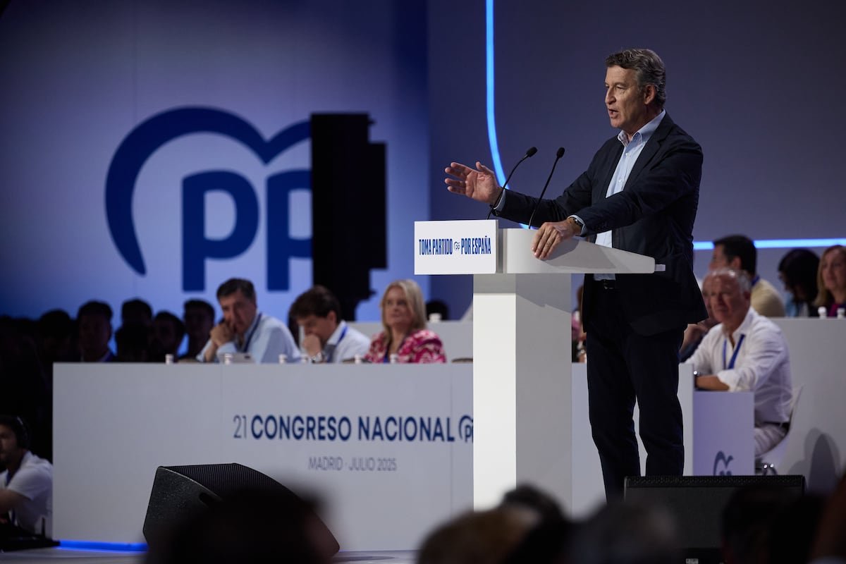 Feijóo en el Congreso Nacional del PP, en cinco titulares