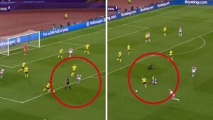 ¡Esta es nuestra árbitra! Una inglesa tira a Huerta de Aza al suelo y lo que hace después tiene que verlo la UEFA