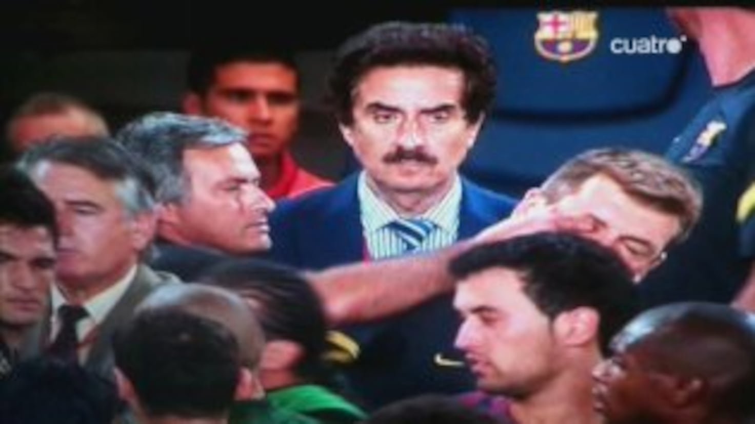Entrenadores fuera de sí