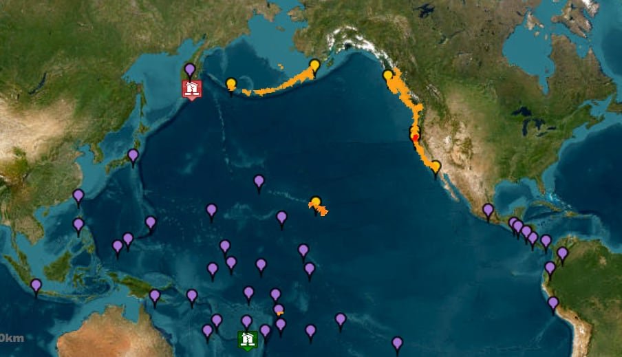 Alerta de tsunami en el Pacífico tras el terremoto, en directo: última hora en Rusia, Japón, Estados Unidos...