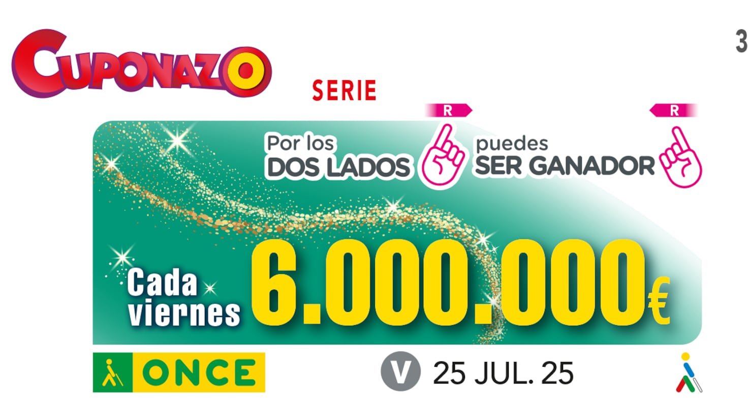 Cuponazo de la ONCE: comprobar los resultados del sorteo hoy, viernes 25 de julio