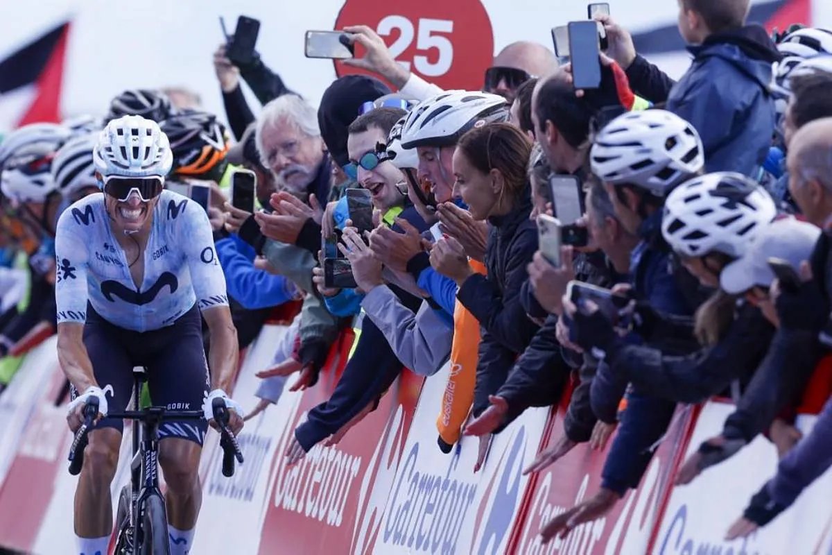 El ciclista Enric Mas, baja definitiva para el resto de la temporada del Movistar Team por una tromboflebitis