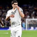Brahim durante un partido con el Real Madrid.