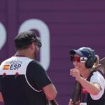 Fátima Gálvez y Alberto Fernández se cuelgan la plata en la prueba mixta del Europeo de tiro olímpico
